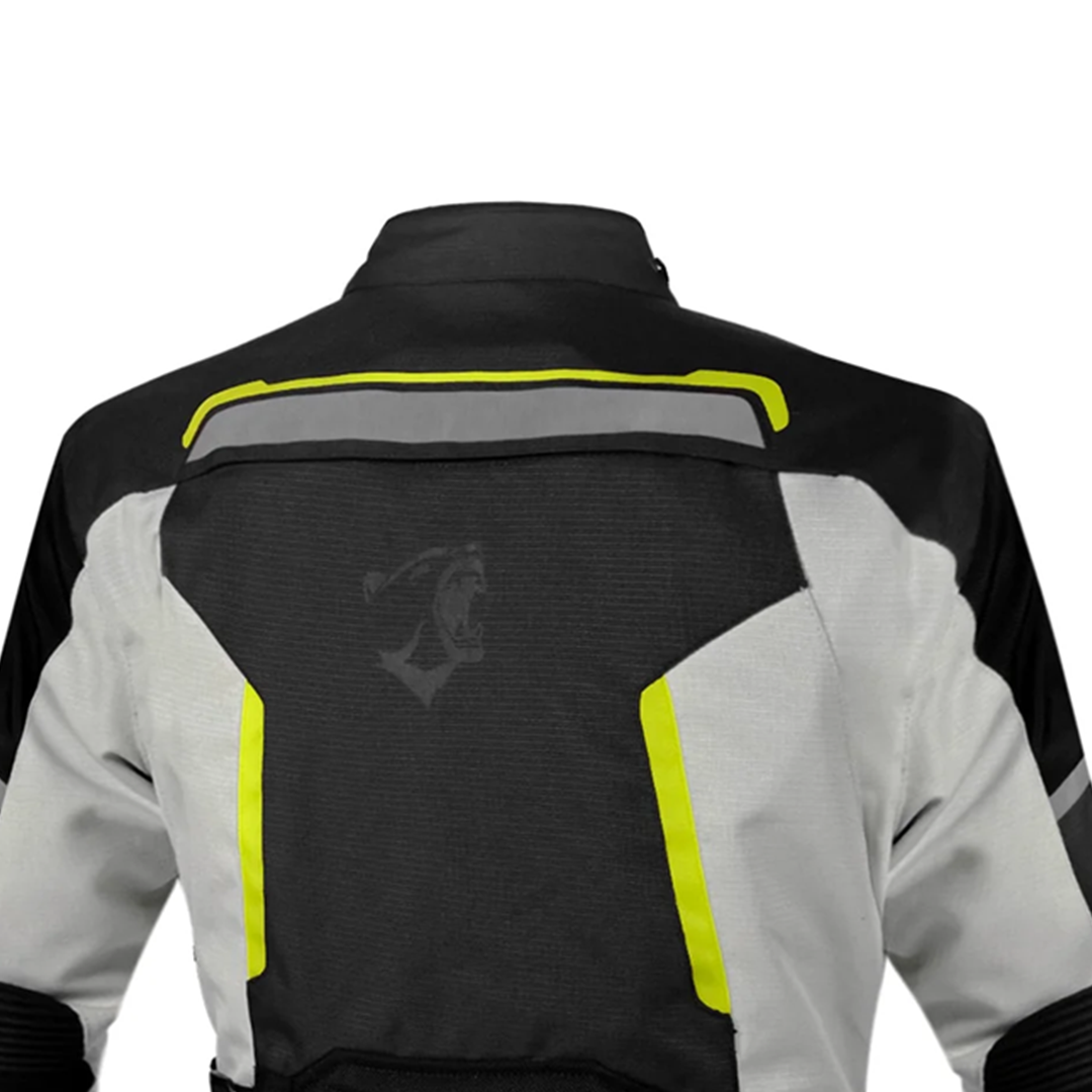 BELA Hurricane Lady 3in1 Motorcycle textile Jacket Black Grey Yellow