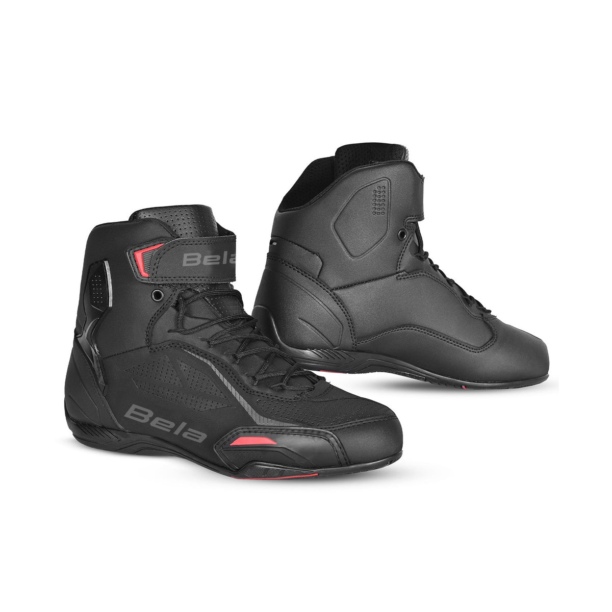 BELA Jet Evo Urban Motorcycle Boots Black