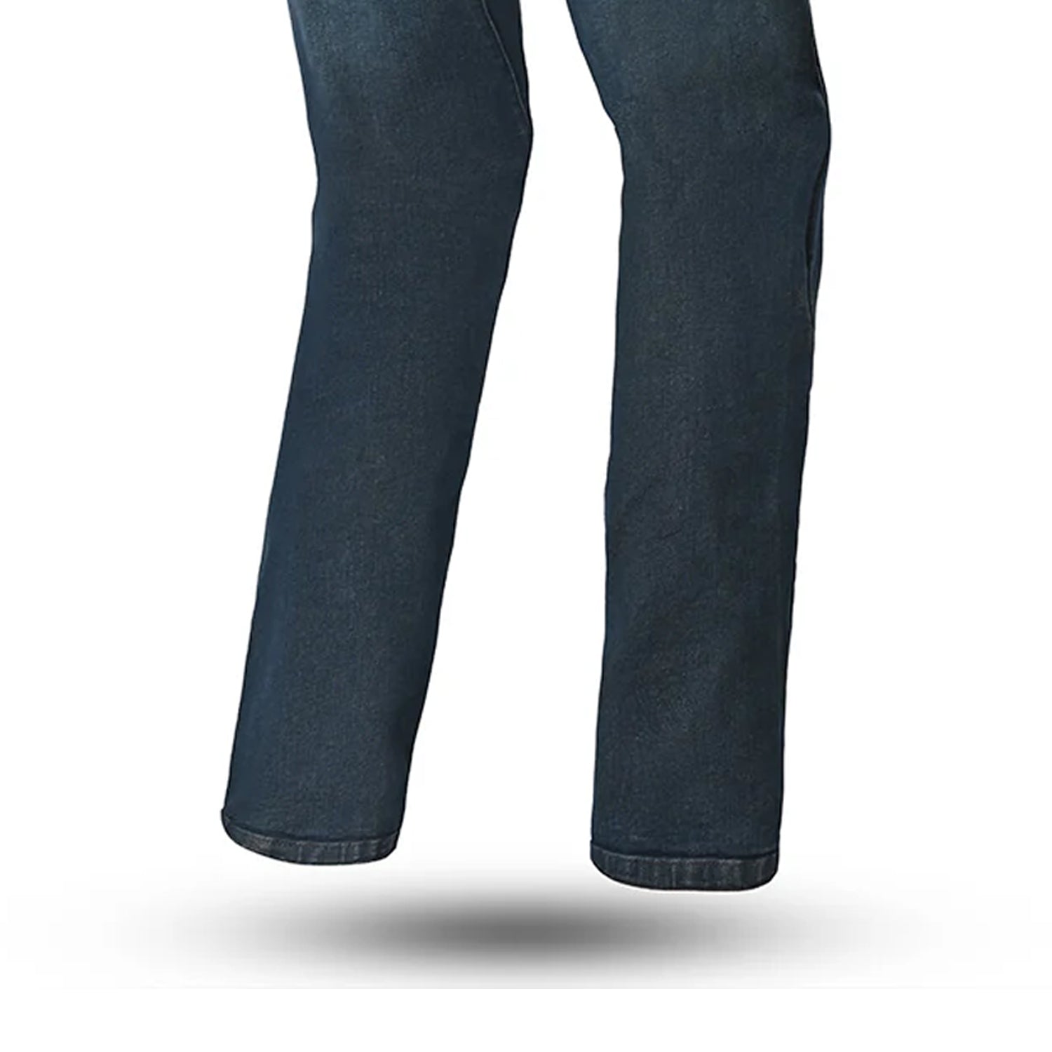 BELA KEVIN MEN MOTORCYCLE DENIM JEANS 32L DIRTY BLUE