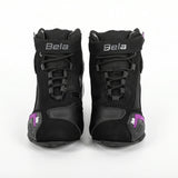 BELA Kiva Lady Motorcycle Urban Boots Black Purple