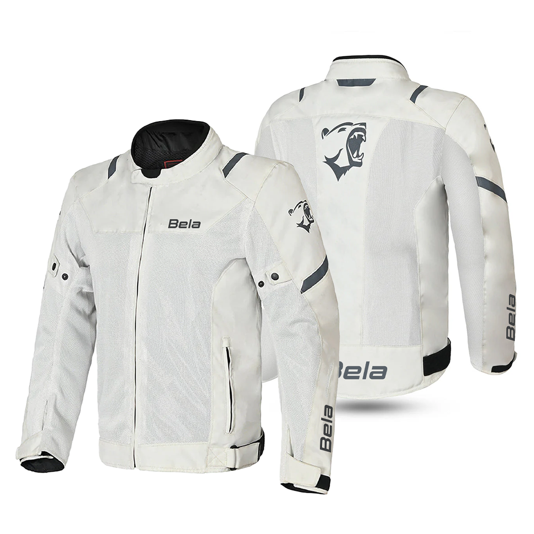 BELA Mesh Pro Man Motorcycle Touring Textile Jacket Ice