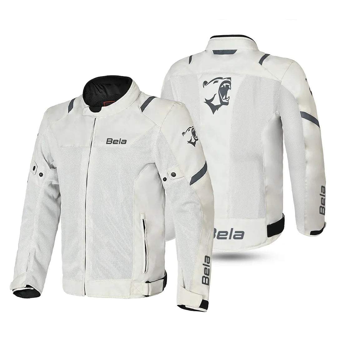 BELA Mesh Pro Man Motorcycle Touring Textile Jacket Ice