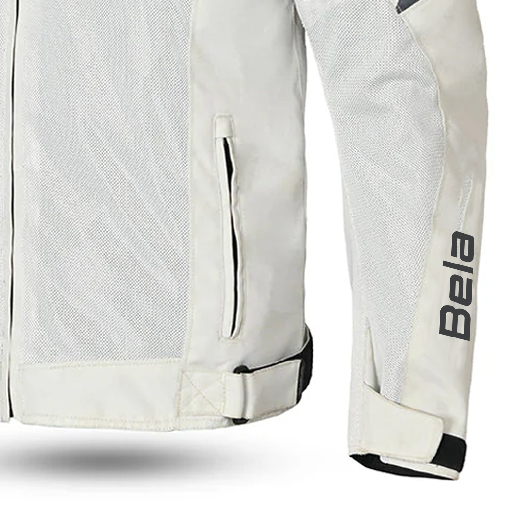 BELA Mesh Pro Man Motorcycle Touring Textile Jacket Ice