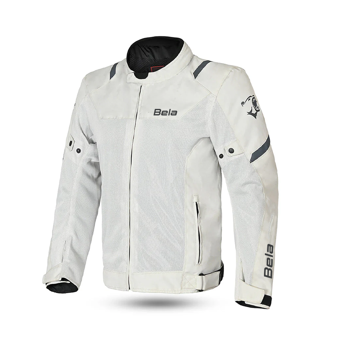 BELA Mesh Pro Man Motorcycle Touring Textile Jacket Ice