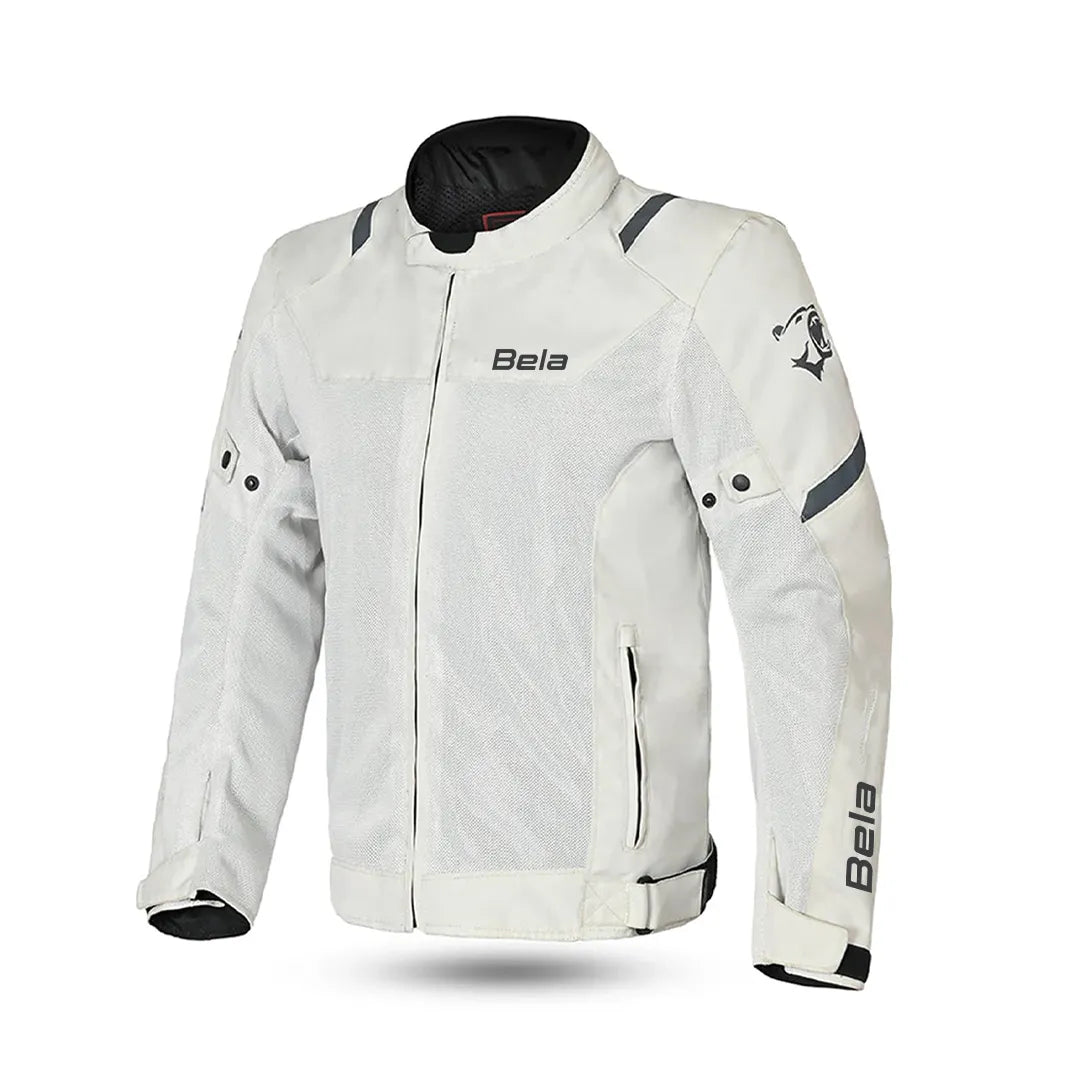 BELA Mesh Pro Man Motorcycle Touring Textile Jacket Ice