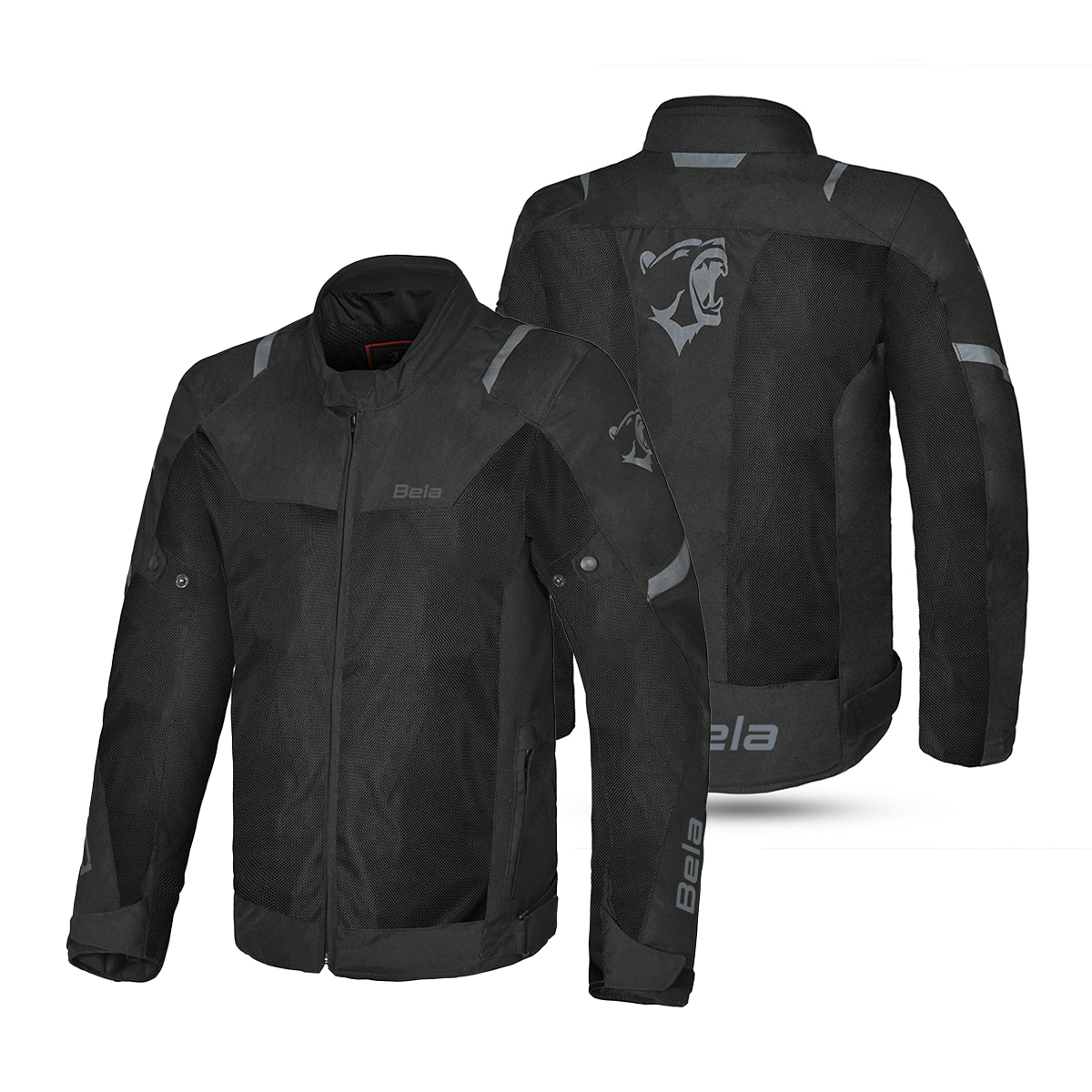 BELA Mesh Pro Man Motorcycle Touring Textile Jacket Black