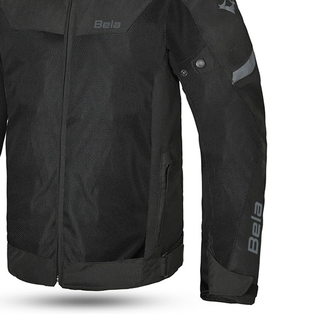 BELA Mesh Pro Man Motorcycle Touring Textile Jacket Black