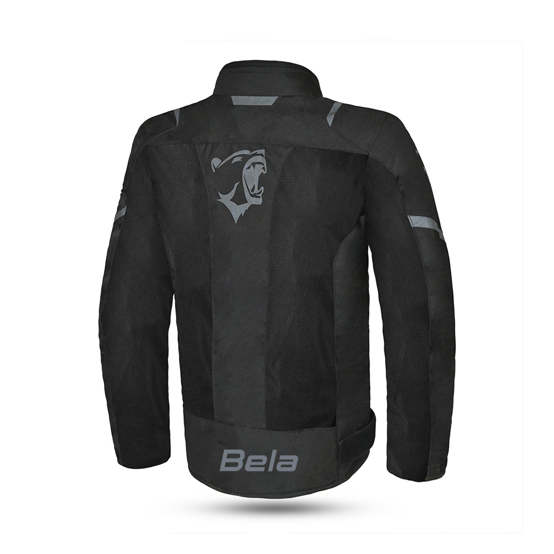 BELA Mesh Pro Man Motorcycle Touring Textile Jacket Black