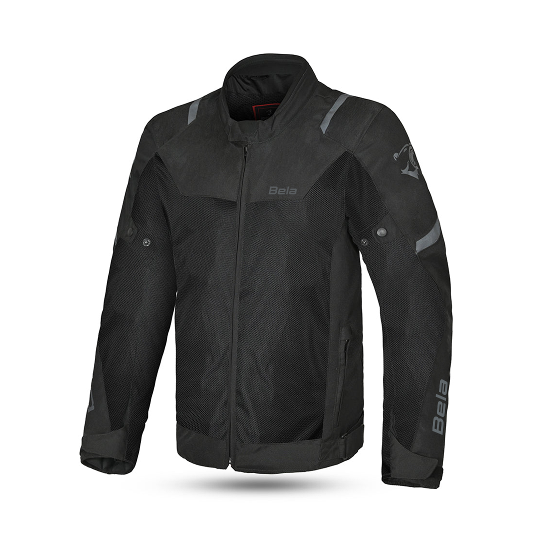 BELA Mesh Pro Man Motorcycle Touring Textile Jacket Black
