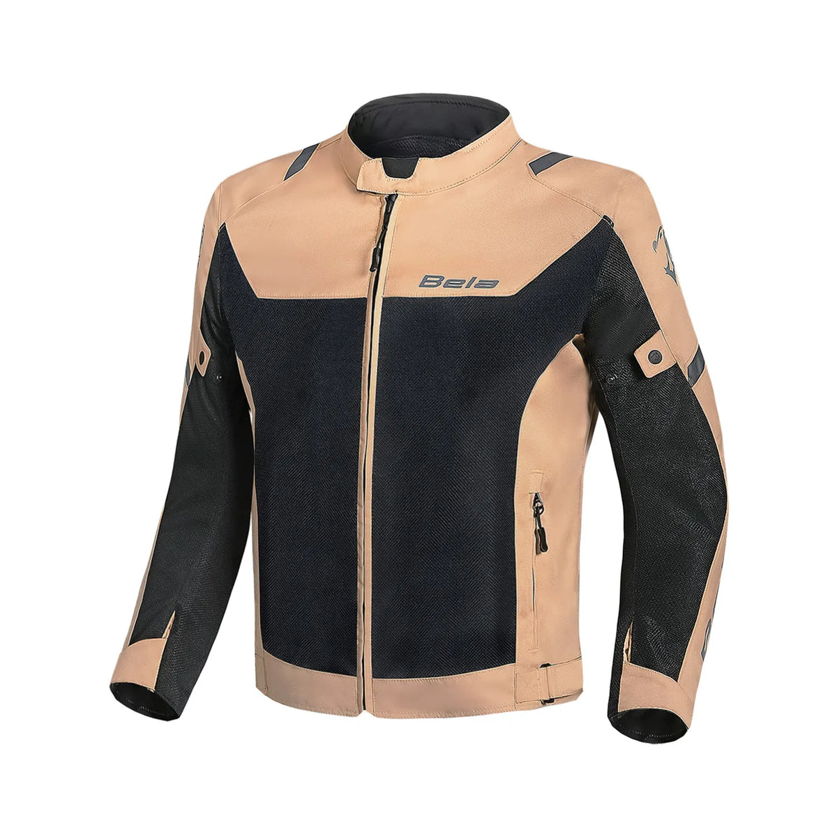 BELA MESH PRO 2.0 MAN MOTORCYCLE SUMMER JACKET BROWN BLACK
