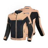 BELA MESH PRO 2.0 MAN MOTORCYCLE SUMMER JACKET BROWN BLACK