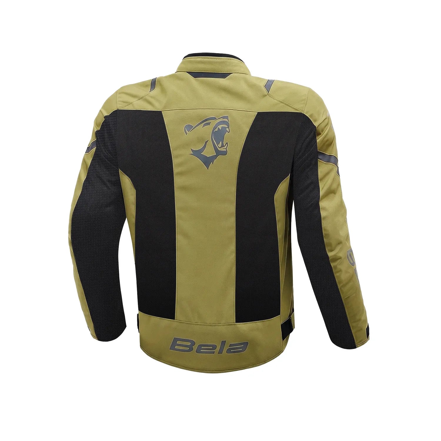 BELA MESH PRO 2.0 MAN MOTORCYCLE SUMMER JACKET BROWN OLIVE BLACK