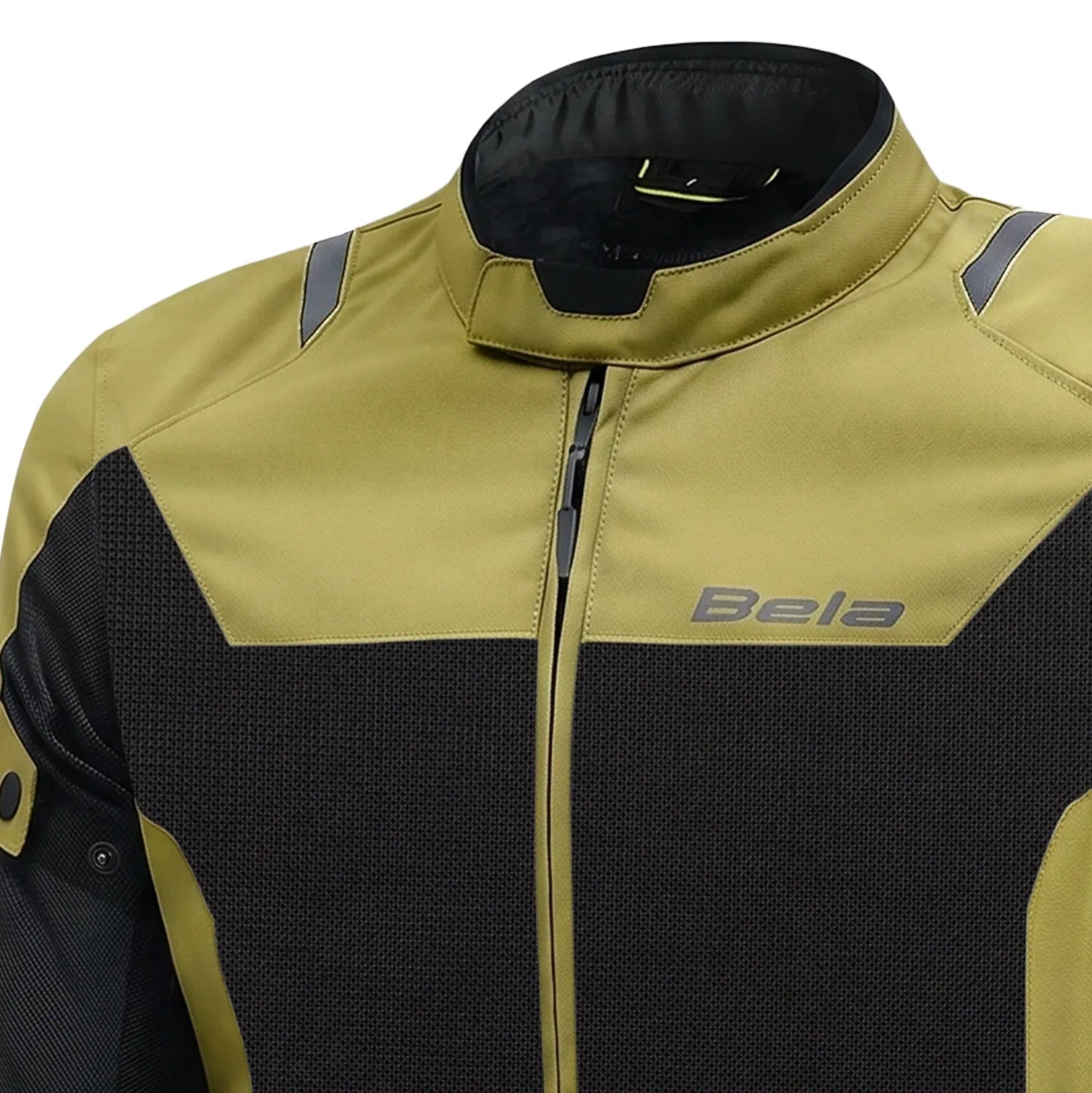 BELA MESH PRO 2.0 MAN MOTORCYCLE SUMMER JACKET BROWN OLIVE BLACK