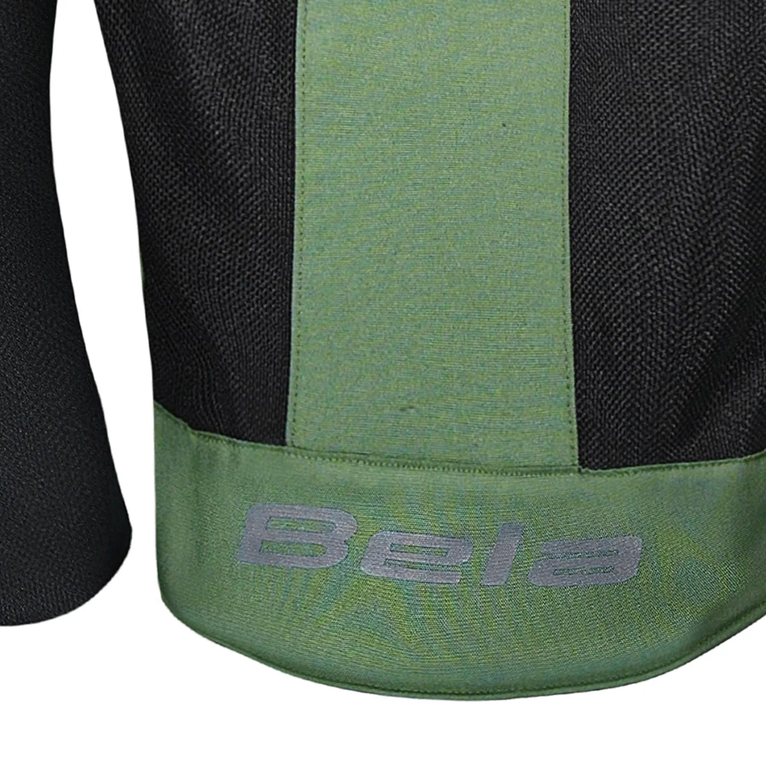 BELA MESH PRO MAN MOTORCYCLE TEXTILE JACKET OLIVE BLACK
