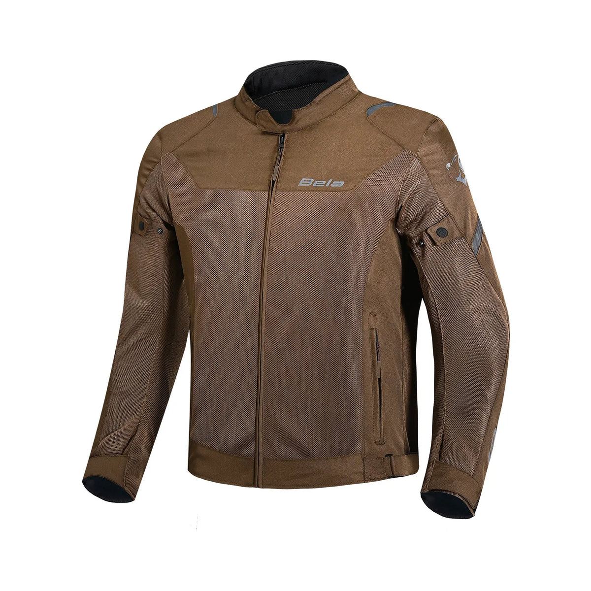 BELA Mesh Pro Man Motorcycle Touring Textile Jacket Brown