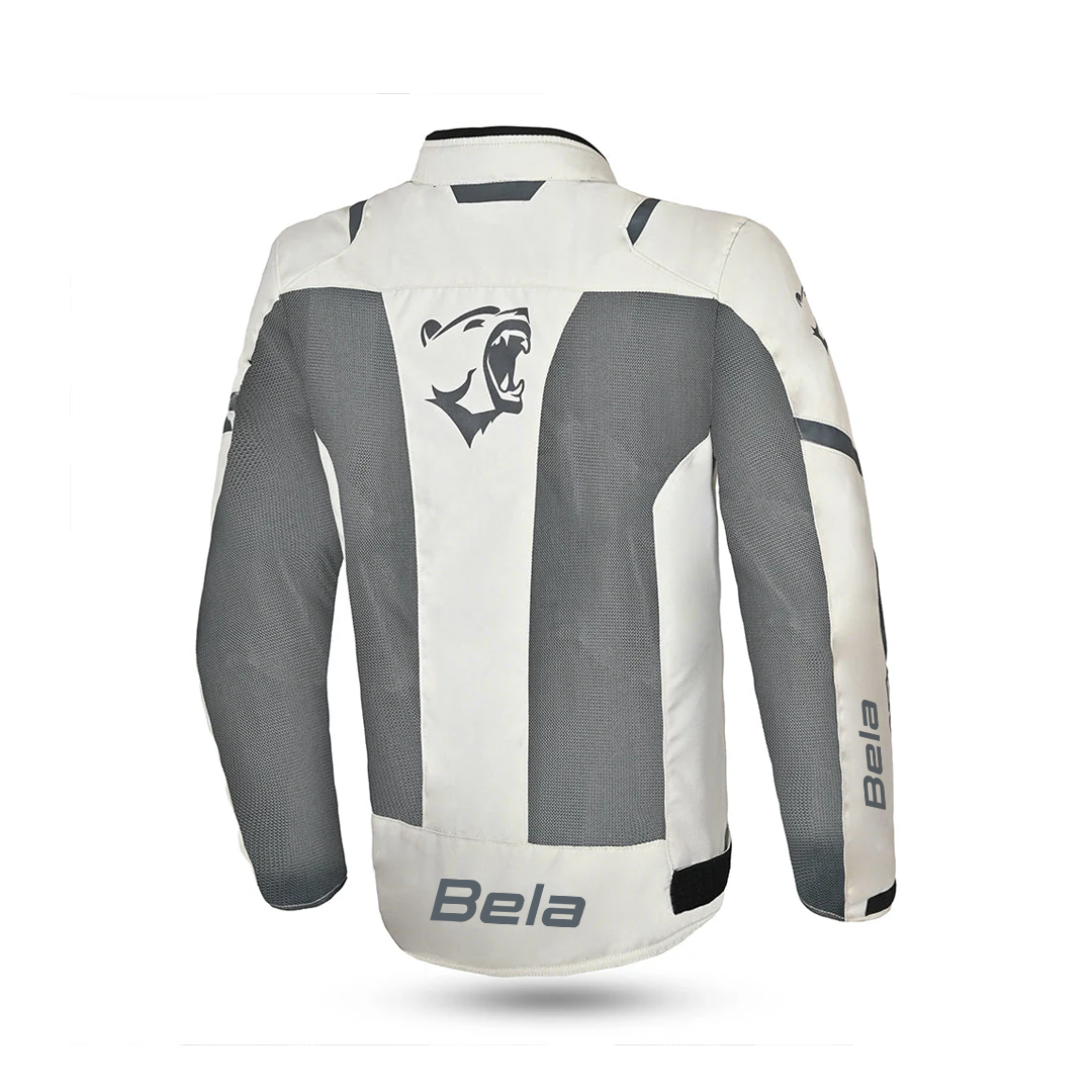 BELA Mesh Pro Man  Summer Motorcycle Jacket Grey Ice