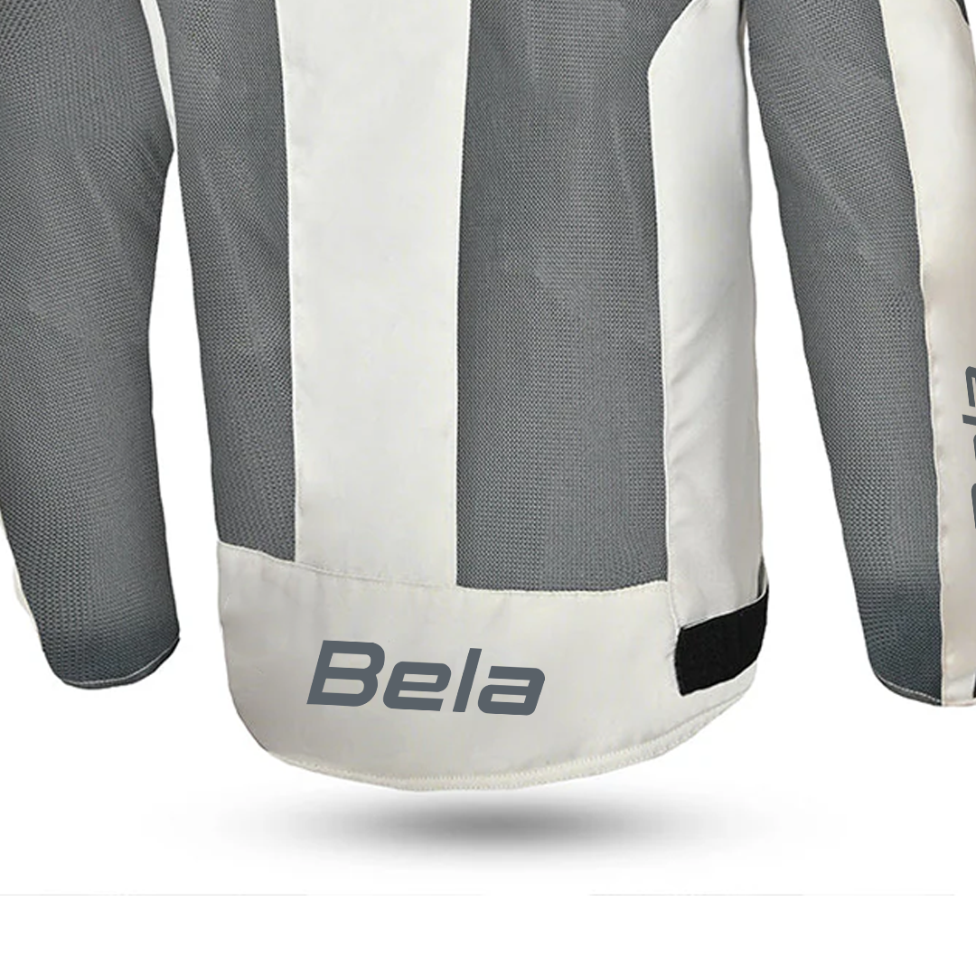 BELA Mesh Pro Man  Summer Motorcycle Jacket Grey Ice