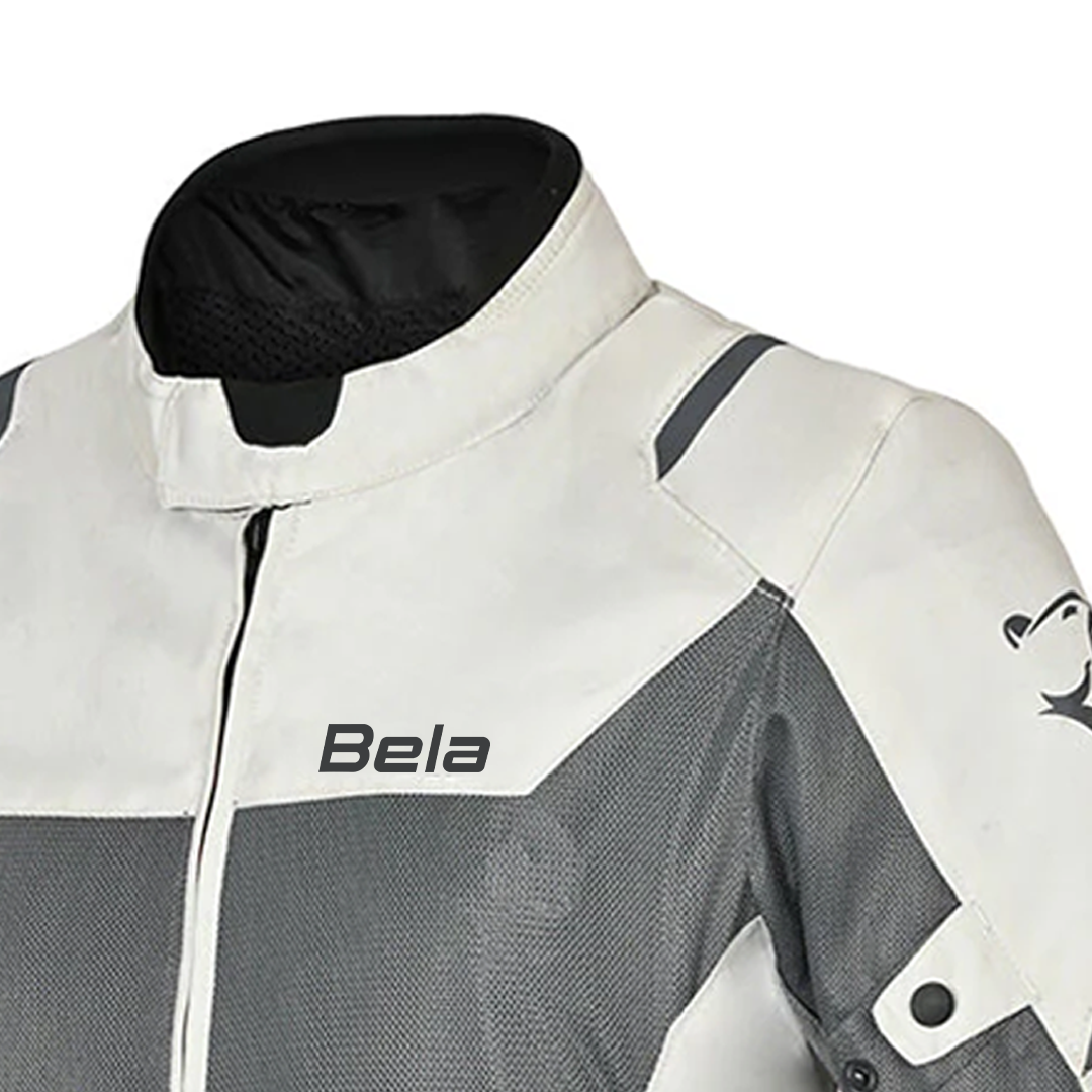 BELA Mesh Pro Man  Summer Motorcycle Jacket Grey Ice