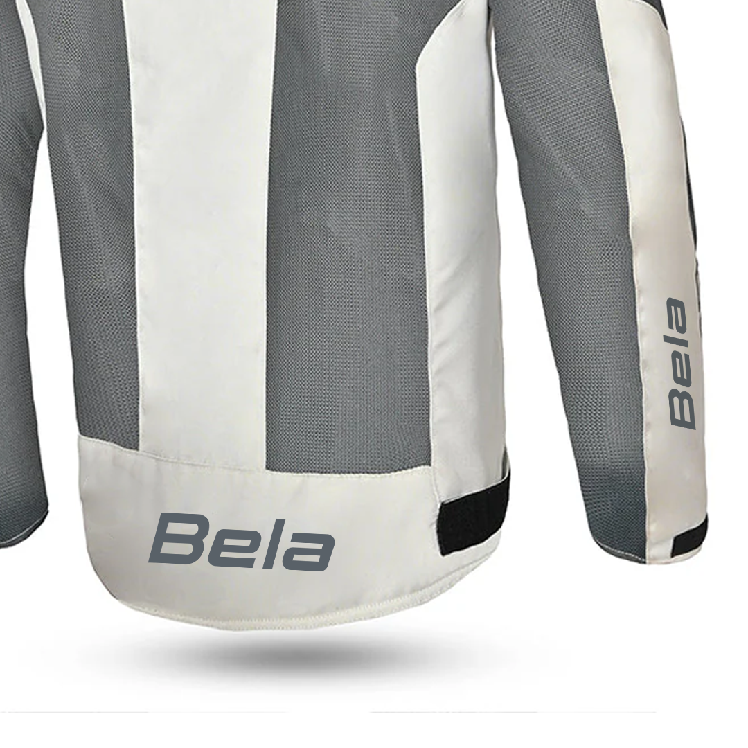 BELA Mesh Pro Man  Summer Motorcycle Jacket Grey Ice