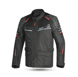 BELA Onsaker Motorcycle Textile touring Jacket Black Red