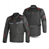 BELA Onsaker Motorcycle Textile touring Jacket Black Red
