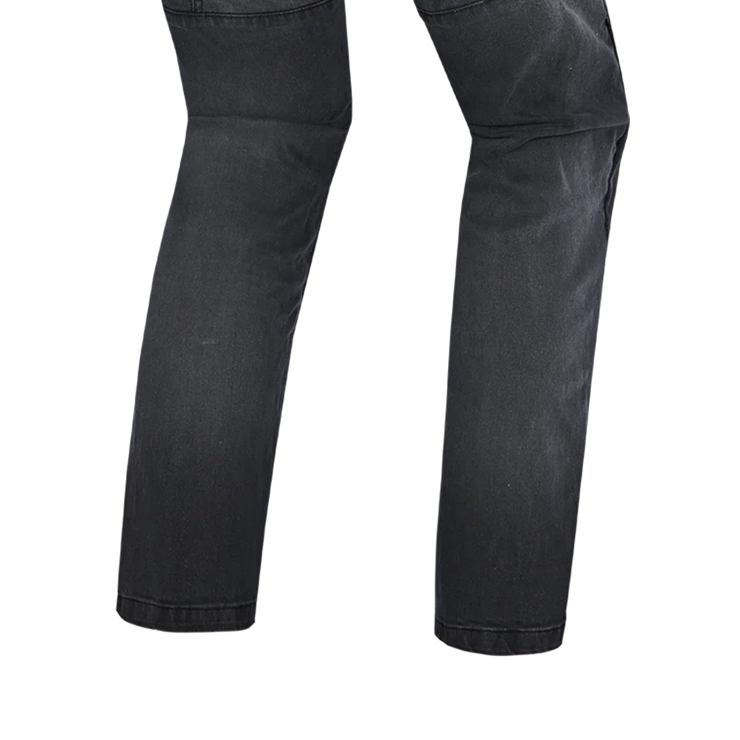 BELA ROCKER MEN MOTORCYCLE DENIM JEANS 34L BLACK SPRAY