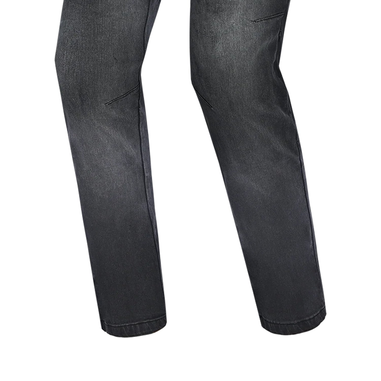 BELA ROCKER MEN MOTORCYCLE DENIM JEANS 34L BLACK SPRAY