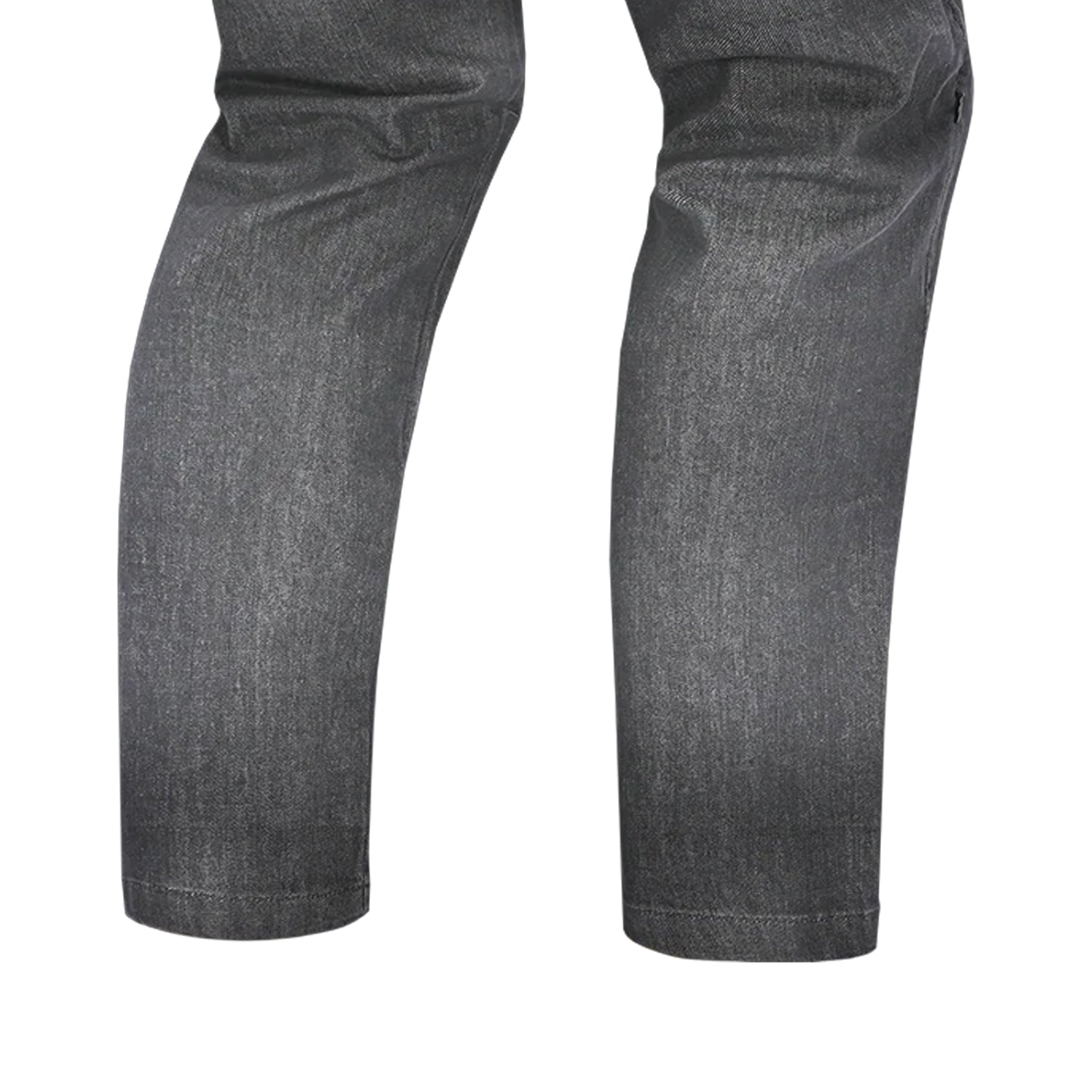 BELA ROCKER MEN MOTORCYCLE DENIM JEANS 34L GREY SPRAY