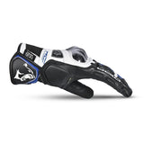 BELA Rocket Short Motorcycle Racing Gloves White Blue Black