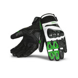 BELA Rocket Short Gloves White Green Black