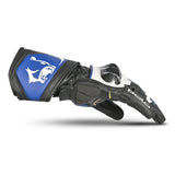 BELA Rocket Long Motorcycle Racing Gloves White Blue Black