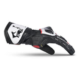 BELA Rocket Long Motorcycle Gloves White/Red/Black