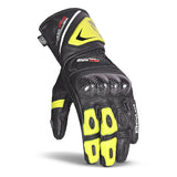 Bela Rocket Long  Racing Gloves  Black Yellow Flouro