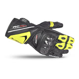 Bela Rocket Long  Racing Gloves  Black Yellow Flouro