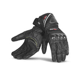 BELA Rocket Long Motorcycle Racing Gloves Black Grey