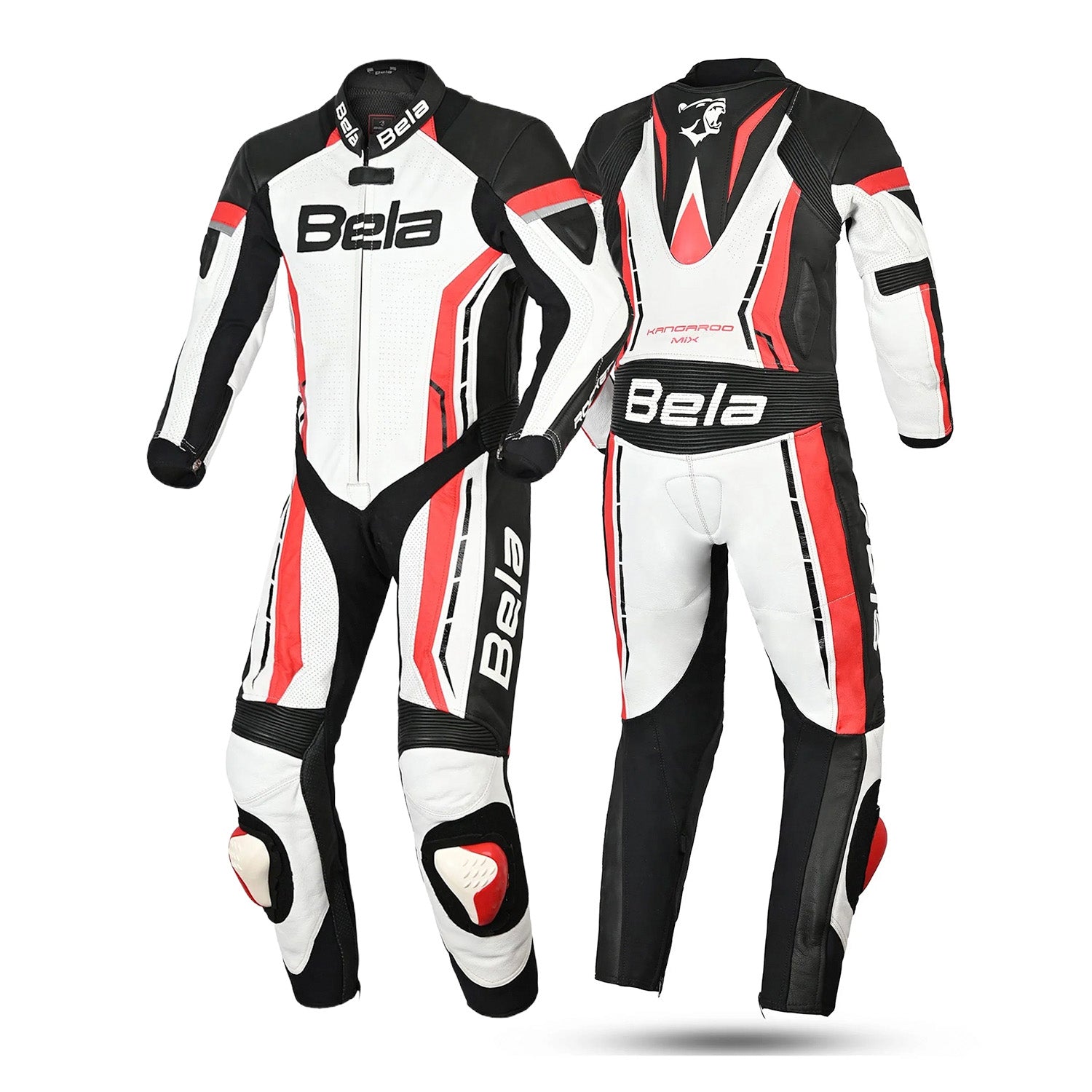 BELA-Onesie 1 PC Rocket Motorcycle Kids Suits White/Red