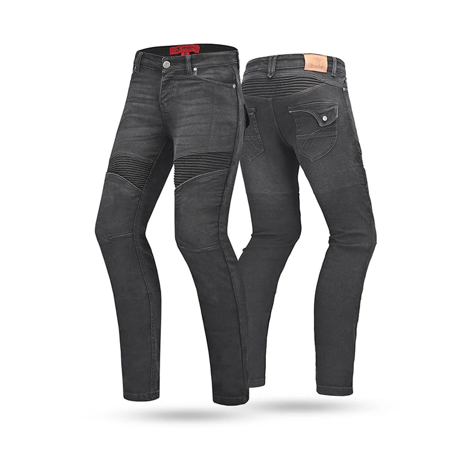 BELA ROSEKIN LADY MOTORCYCLE CE AA APPROVED JEANS BLACK