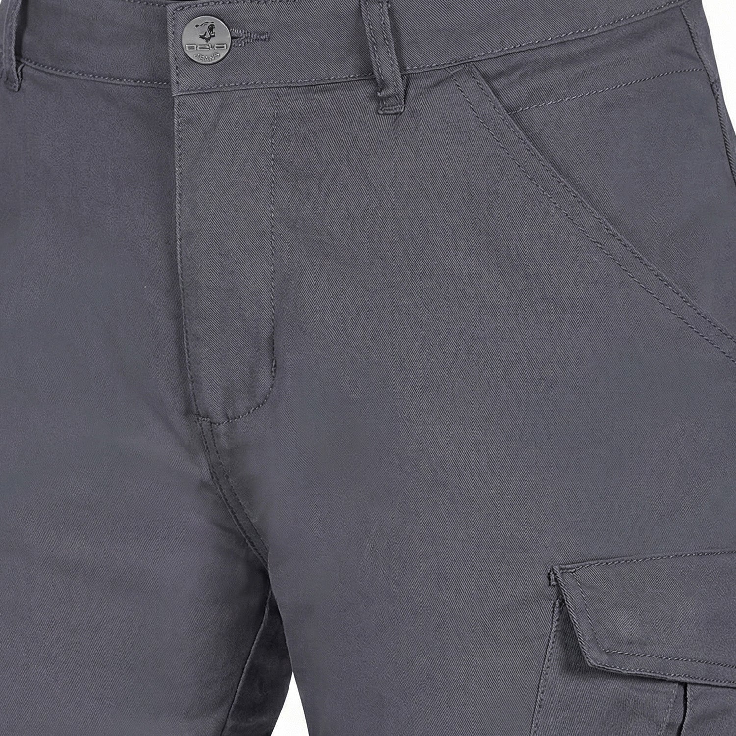 BELA Rush Cargo Motorcycle Textile Pants Charcoal 34L
