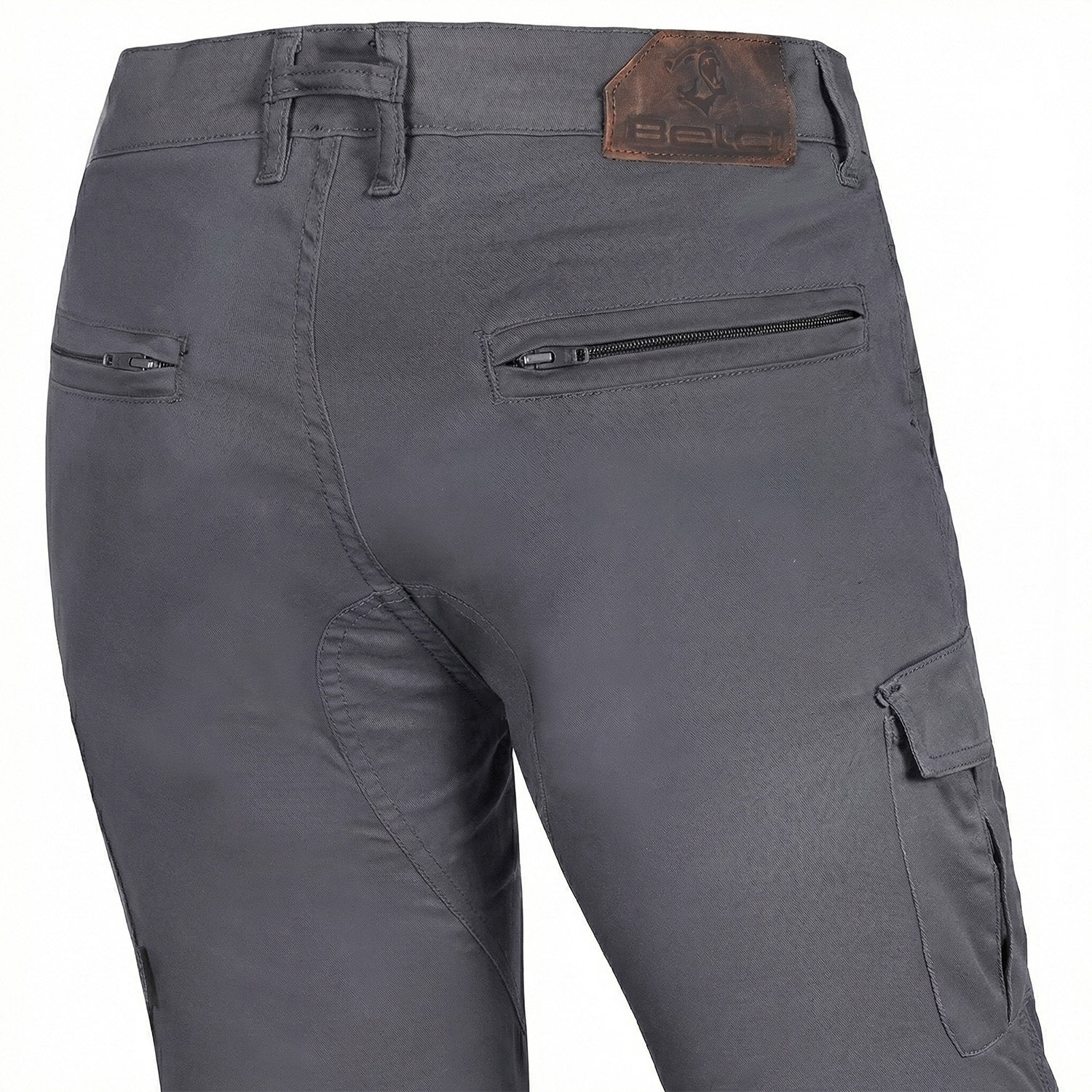 BELA Rush Cargo Motorcycle Textile Pants Charcoal 32L