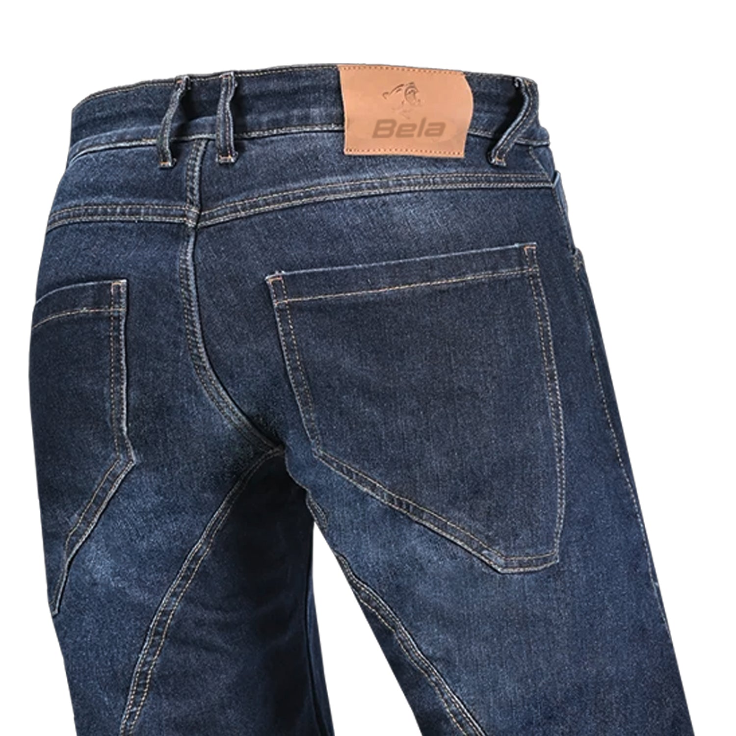 BELA Rocker Motorcycle Jeans Dark Blue