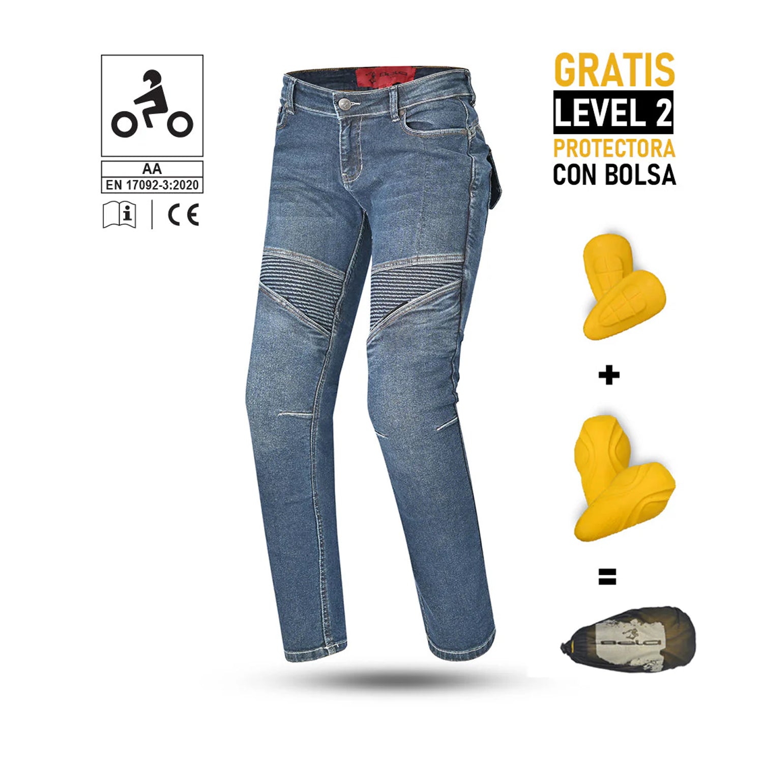 BELA Rosekin Denim Jeans Blue