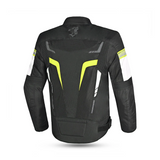 Bela Sprinter Men Motorcycle Textile Jacket Black/Yellow Fluro