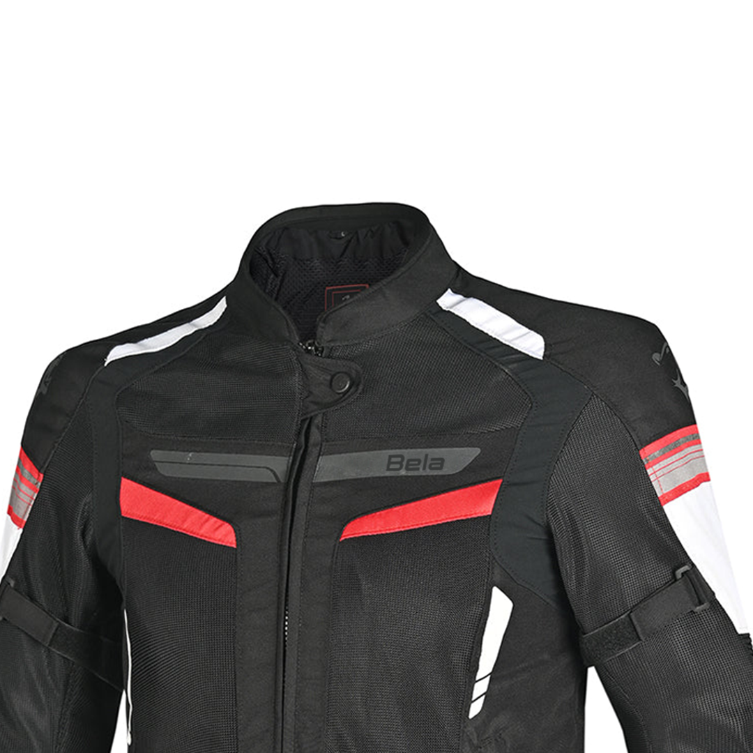 BELA Sprinter Men Motorcycle Textile Jacket Black/Red