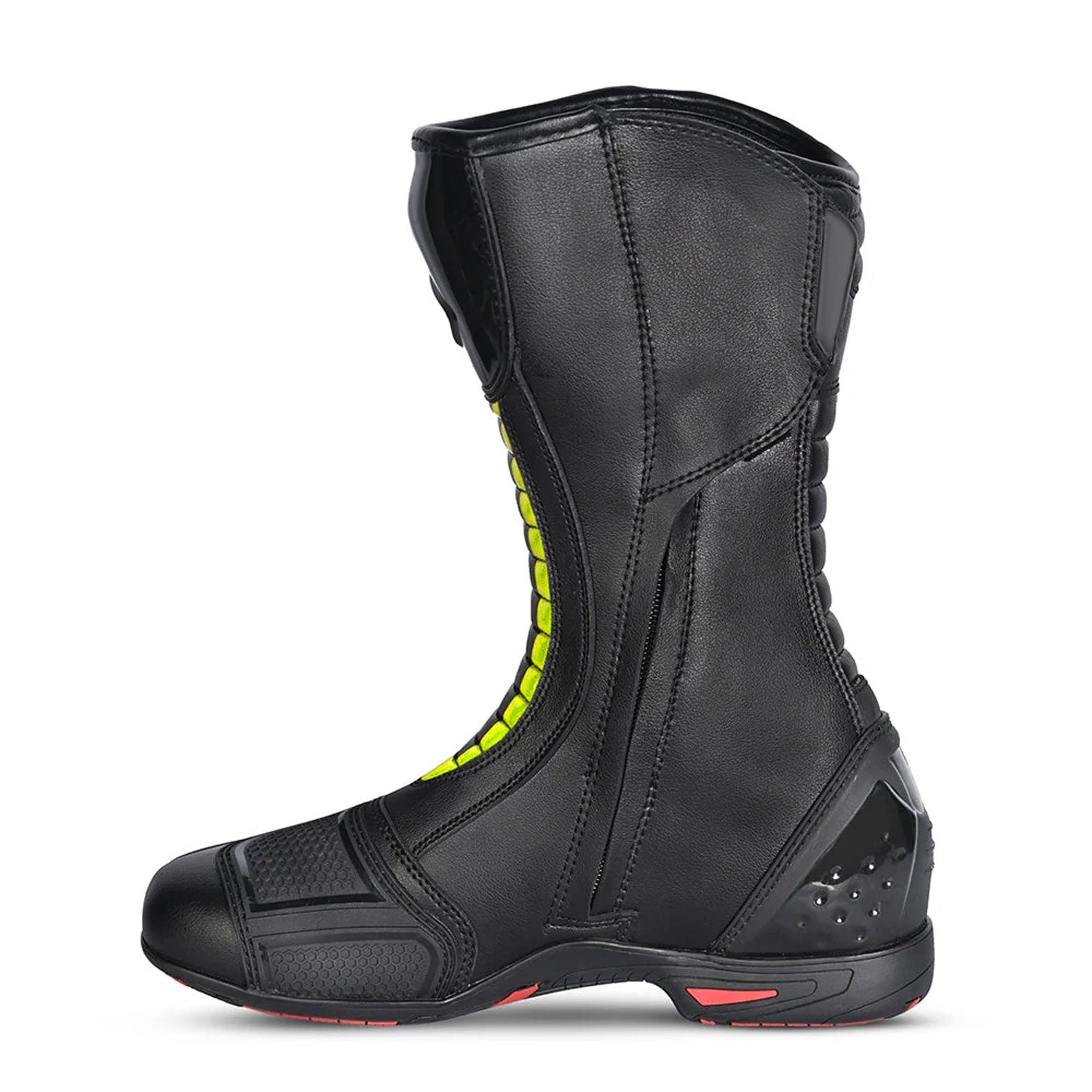 BELA Strip Lady Racing Boots Black/Fluorescent Yellow