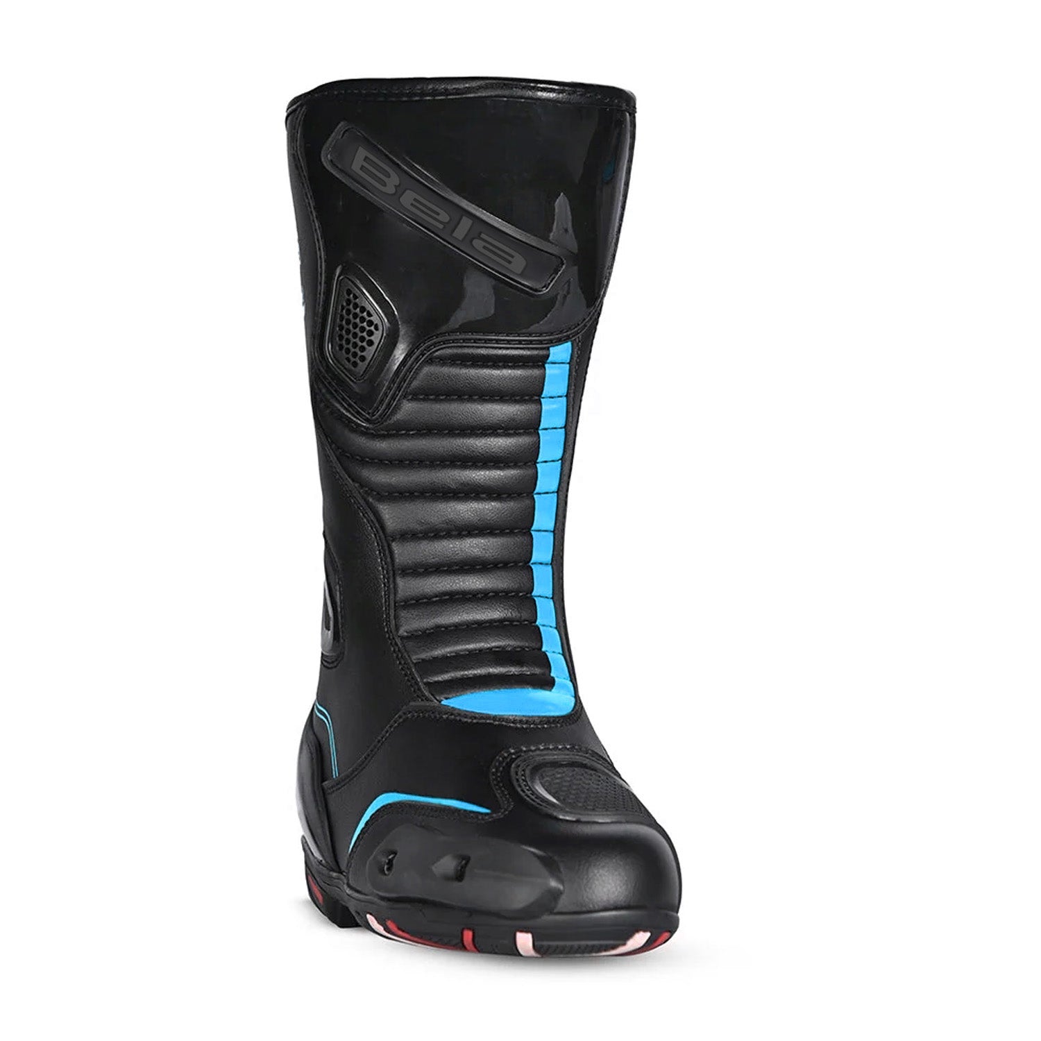 BELA Strip Lady Motorcycle Racing Boots Black/Blue