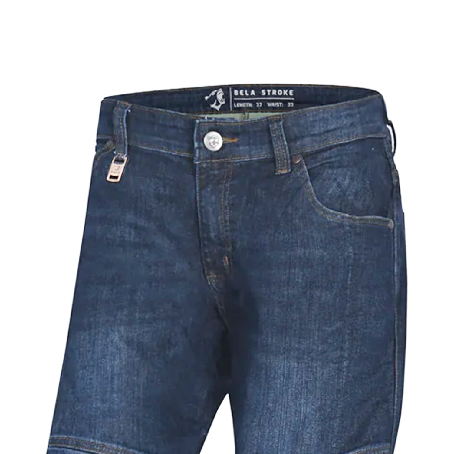BELA STROKE (MXD-406) MEN MOTORCYCLE JEANS DIRTY BLUE