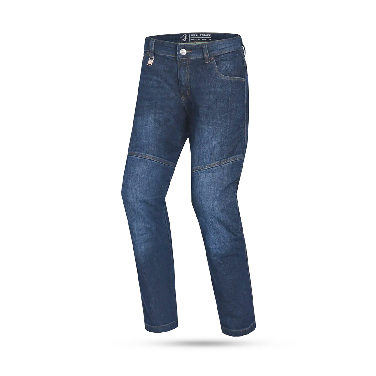 BELA STROKE (MXD-406) MEN MOTORCYCLE JEANS DIRTY BLUE