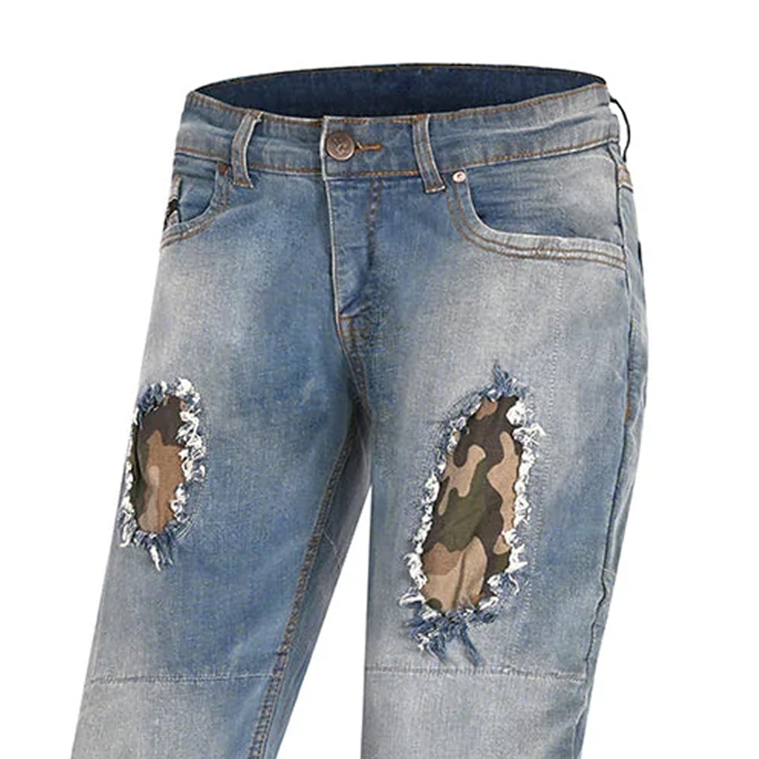 BELA Stone Denim Jeans BLUE