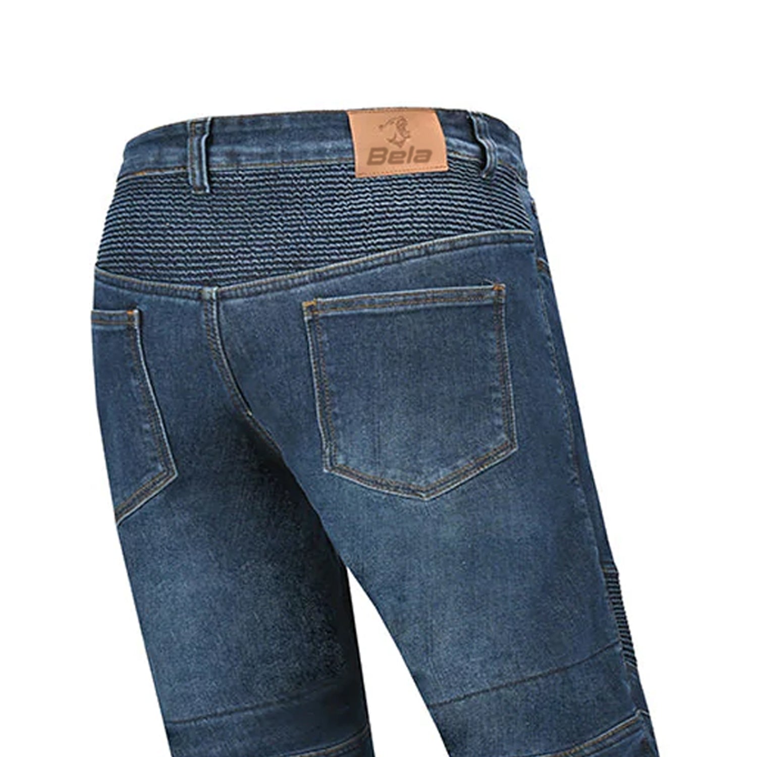 BELA Street Lady Motorcycle Jeans Blue CE Approved