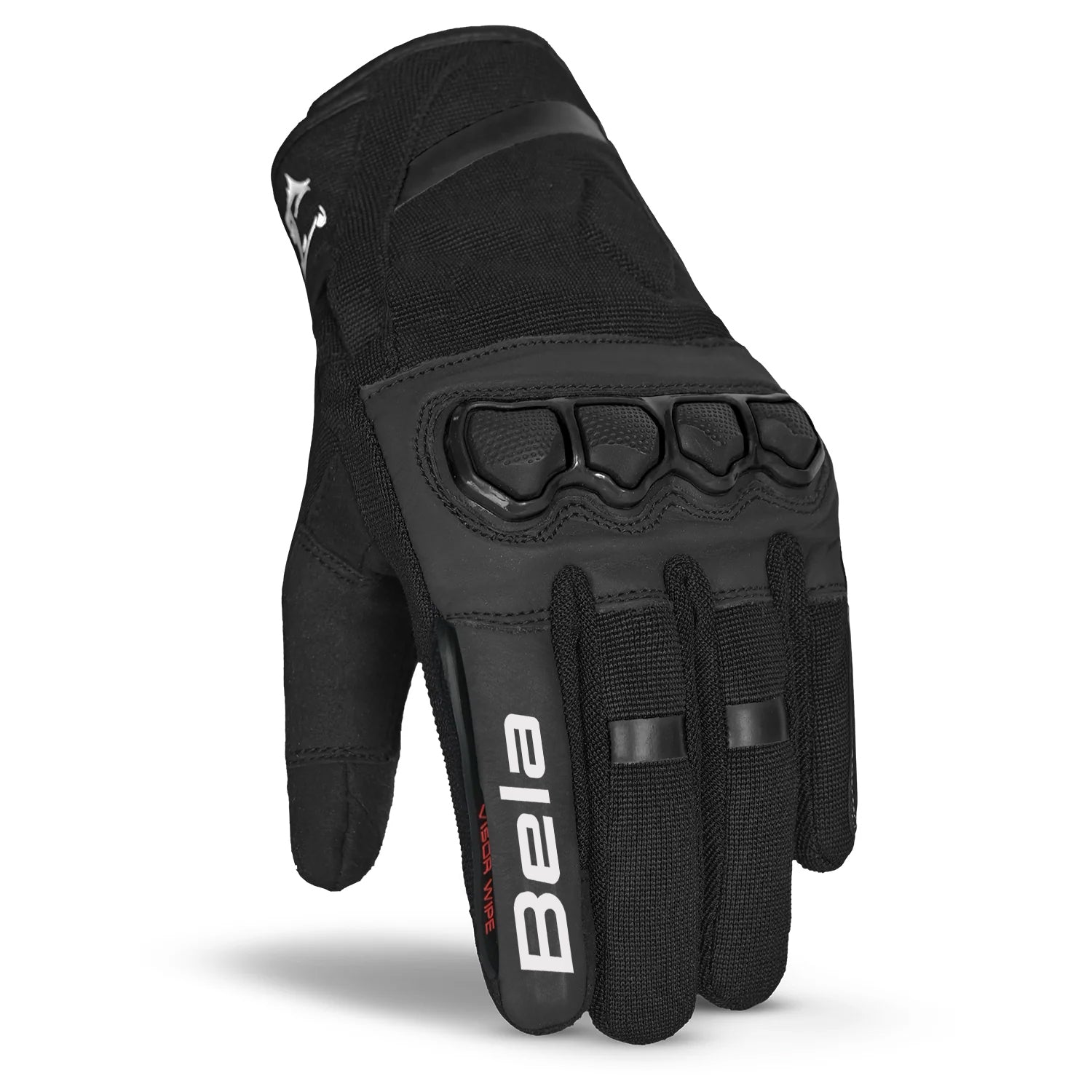 BELA Tracker Winter Motorcycle Textile Gloves Black